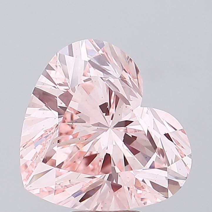 Loose Diamond - HEART 11.0ct Fancy Intense Pink VS2: Loose Diamond - HEART 11.0ct Fancy Intense Pink VS2 Source: This is a real non-mined Diamond that has been grown in a lab Shape: HEART Carats: 11.0 Color: Fancy Intense Pink Certification: IGI Video: