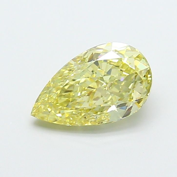 Loose Diamond - PEAR 2.03ct Fancy Yellow VS1: Loose Diamond - PEAR 2.03ct Fancy Yellow VS1 Source: This is a real non-mined Diamond that has been grown in a lab Shape: PEAR Carats: 2.03 Color: Fancy Yellow Certification: IGI Video: