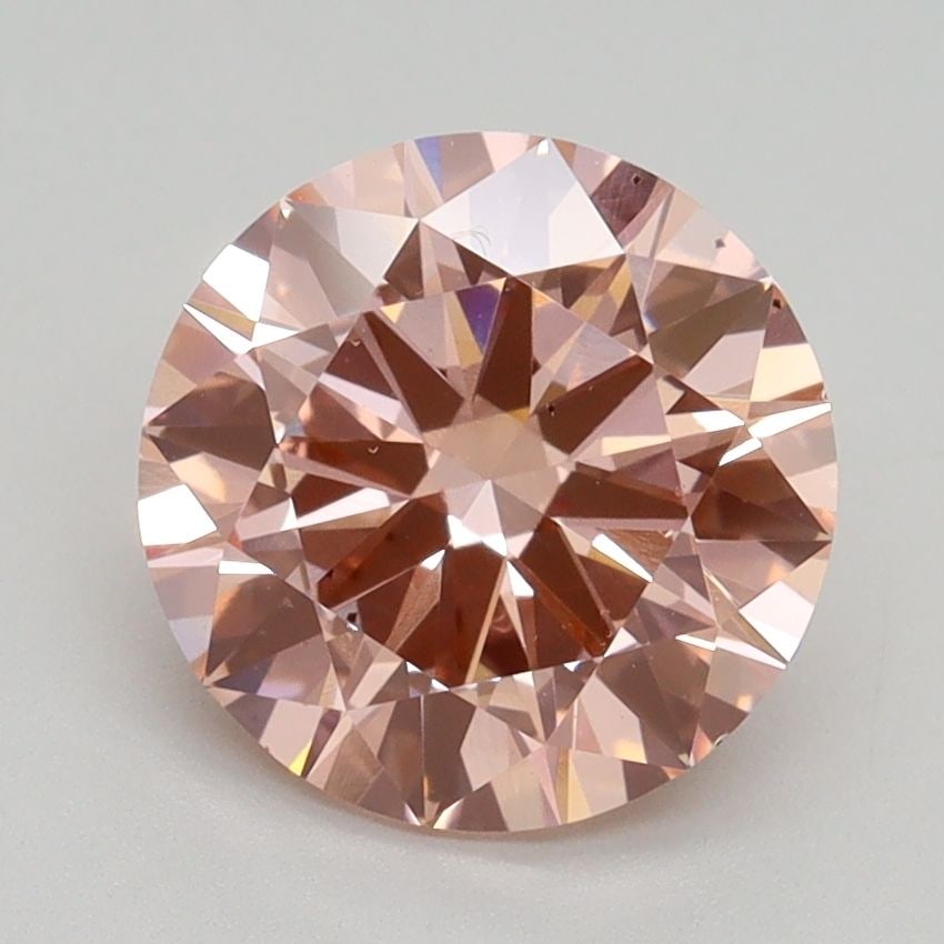 Loose Diamond - ROUND 2.2ct Fancy Intense Pink VS2: Loose Diamond - ROUND 2.2ct Fancy Intense Pink VS2 Source: This is a real non-mined Diamond that has been grown in a lab Shape: ROUND Carats: 2.2 Color: Fancy Intense Pink Certification: IGI Video: