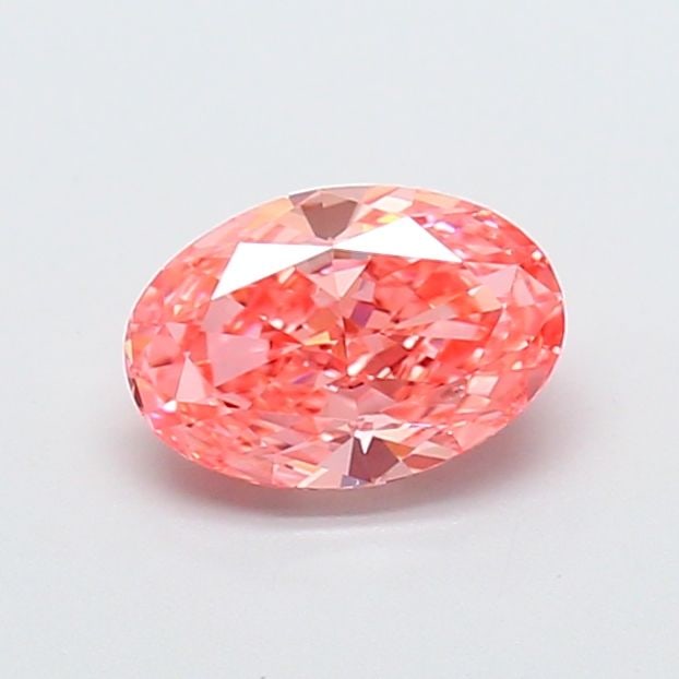 Loose Diamond - OVAL 1.03ct Fancy Vivid Pink VVS2: Loose Diamond - OVAL 1.03ct Fancy Vivid Pink VVS2 Source: This is a real non-mined Diamond that has been grown in a lab Shape: OVAL Carats: 1.03 Color: Fancy Vivid Pink Certification: IGI Video: