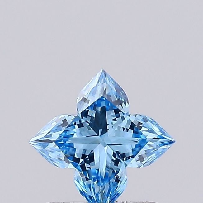 Loose Diamond - OTHER 0.64ct Fancy Vivid Blue VVS2: Loose Diamond - OTHER 0.64ct Fancy Vivid Blue VVS2 Source: This is a real non-mined Diamond that has been grown in a lab Shape: OTHER Carats: 0.64 Color: Fancy Vivid Blue Certification: IGI Video: