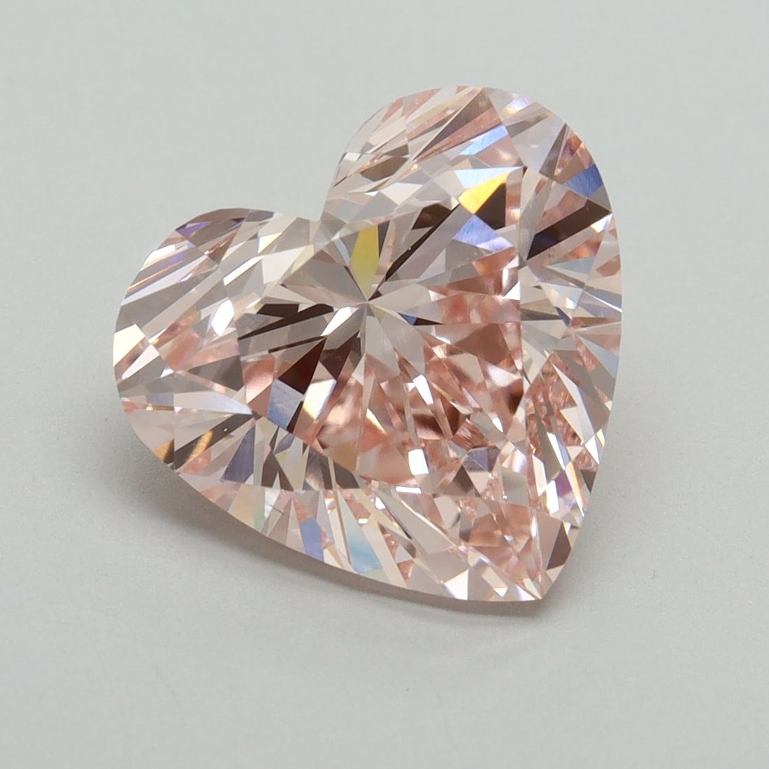 Loose Diamond - HEART 5.09ct Fancy Intense Pink VVS2: Loose Diamond - HEART 5.09ct Fancy Intense Pink VVS2 Source: This is a real non-mined Diamond that has been grown in a lab Shape: HEART Carats: 5.09 Color: Fancy Intense Pink Certification: IGI Video: