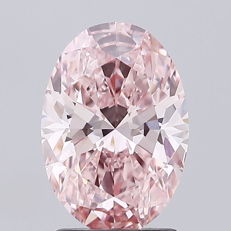 Loose Diamond - OVAL 2.0ct Fancy Vivid Pink VS1: Loose Diamond - OVAL 2.0ct Fancy Vivid Pink VS1 Source: This is a real non-mined Diamond that has been grown in a lab Shape: OVAL Carats: 2.0 Color: Fancy Vivid Pink Certification: IGI Video: