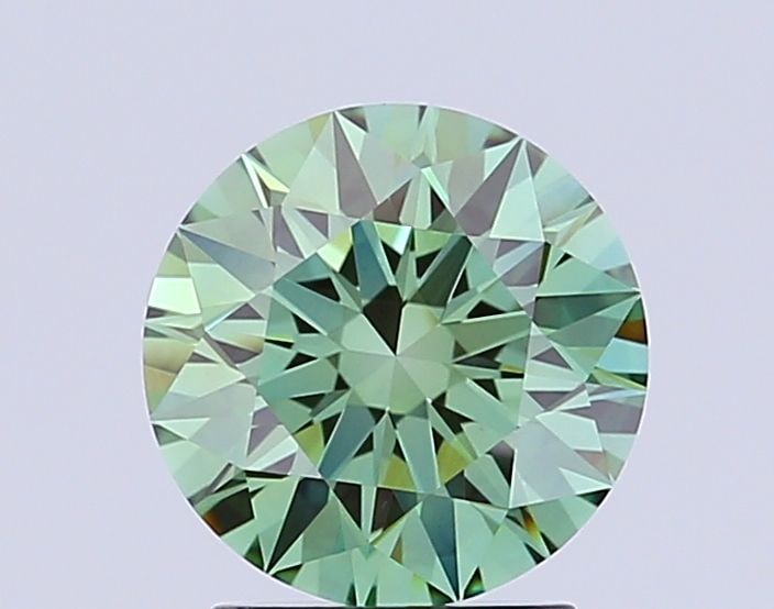 Loose Diamond - ROUND 2.08ct Fancy Vivid Green VVS2: Loose Diamond - ROUND 2.08ct Fancy Vivid Green VVS2 Source: This is a real non-mined Diamond that has been grown in a lab Shape: ROUND Carats: 2.08 Color: Fancy Vivid Green Certification: IGI Video:
