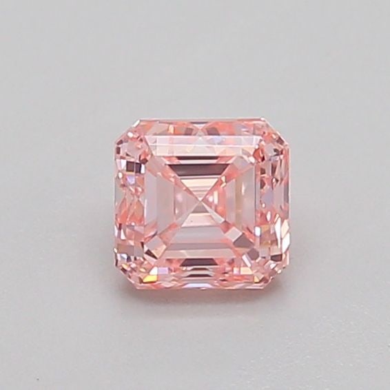 Loose Diamond - ASSCHER 0.5ct Fancy Vivid Pink VS1: Loose Diamond - ASSCHER 0.5ct Fancy Vivid Pink VS1 Source: This is a real non-mined Diamond that has been grown in a lab Shape: ASSCHER Carats: 0.5 Color: Fancy Vivid Pink Certification: IGI Video: