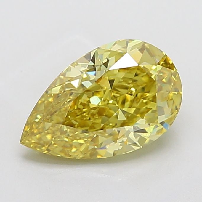 Loose Diamond - PEAR 3.71ct Fancy Intense Yellow VS1: Loose Diamond - PEAR 3.71ct Fancy Intense Yellow VS1 Source: This is a real non-mined Diamond that has been grown in a lab Shape: PEAR Carats: 3.71 Color: Fancy Intense Yellow Certification: IGI Video