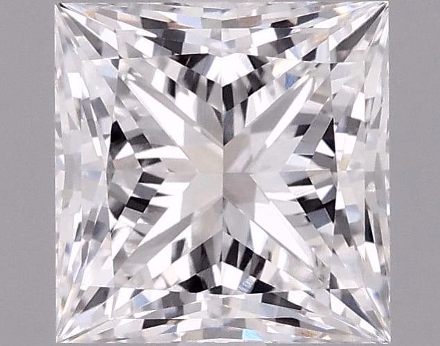 Loose Diamond - PRINCESS 2.57ct F VVS2: Loose Diamond - PRINCESS 2.57ct F VVS2 Source: This is a real non-mined Diamond that has been grown in a lab Shape: PRINCESS Carats: 2.57 Color: F Clarity: VVS2 Certification: IGI Condition: Pre-Owned