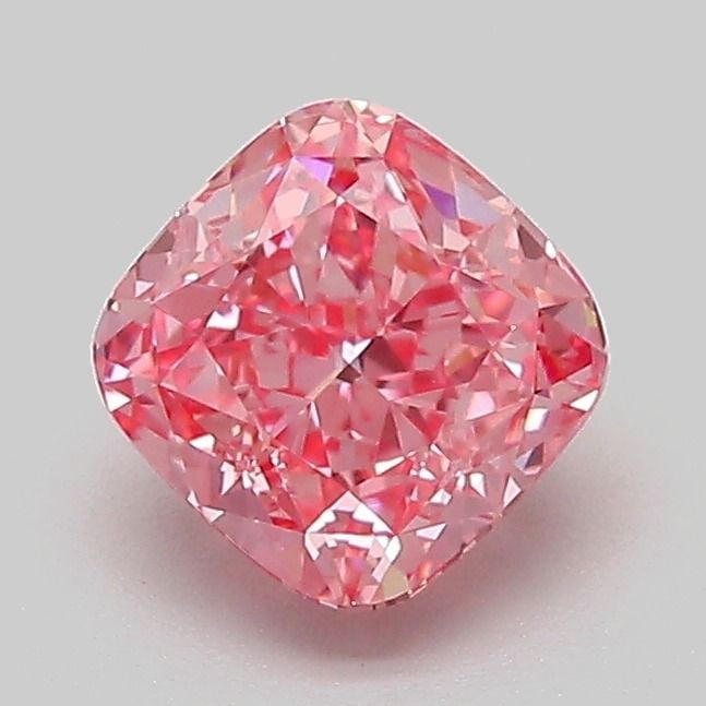 Loose Diamond - CUSHION MODIFIED 1.18ct Fancy Vivid Pink VVS2: Loose Diamond - CUSHION MODIFIED 1.18ct Fancy Vivid Pink VVS2 Source: This is a real non-mined Diamond that has been grown in a lab Shape: CUSHION MODIFIED Carats: 1.18 Color: Fancy Vivid Pink Certifi