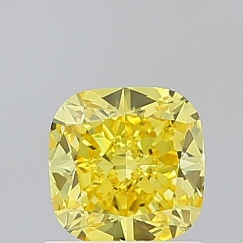 Loose Diamond - CUSHION BRILLIANT 1.02ct Fancy Vivid Yellow VS1: Loose Diamond - CUSHION BRILLIANT 1.02ct Fancy Vivid Yellow VS1 Source: This is a real non-mined Diamond that has been grown in a lab Shape: CUSHION BRILLIANT Carats: 1.02 Color: Fancy Vivid Yellow Ce