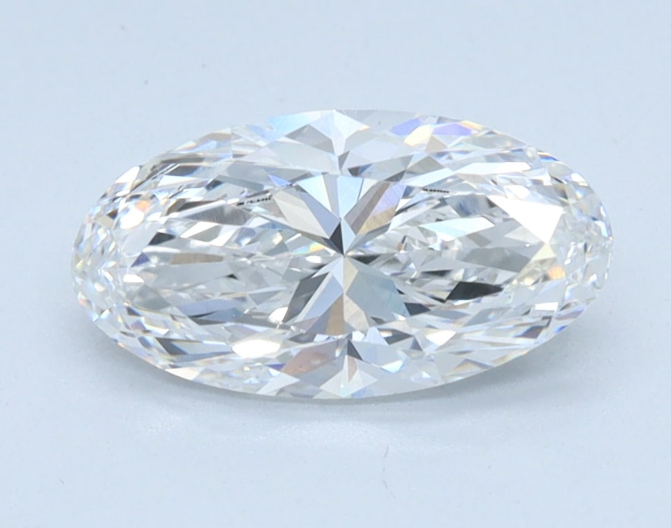 Loose Diamond - MOVAL 1.18ct E VS1: Loose Diamond - MOVAL 1.18ct E VS1 Source: This is a real non-mined Diamond that has been grown in a lab Shape: MOVAL Carats: 1.18 Color: E Clarity: VS1 Certification: IGI Condition: Pre-Owned Additio