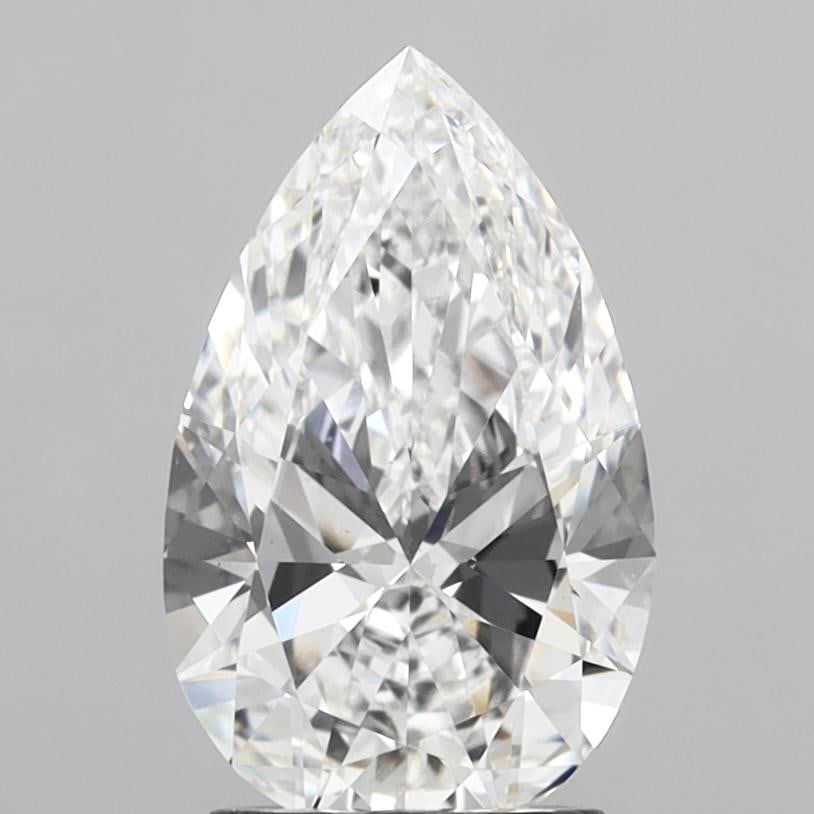Loose Diamond - PEAR 2.25ct E VS1: Loose Diamond - PEAR 2.25ct E VS1 Source: This is a real non-mined Diamond that has been grown in a lab Shape: PEAR Carats: 2.25 Color: E Clarity: VS1 Certification: IGI Condition: Pre-Owned Additiona