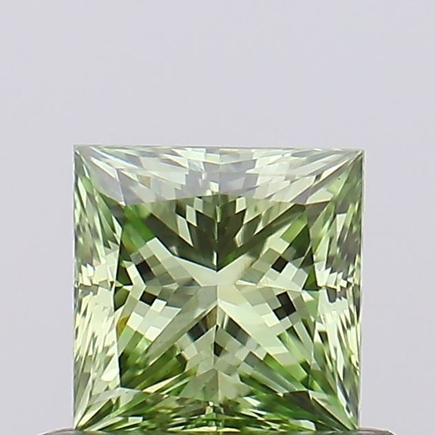 Loose Diamond - PRINCESS 0.5ct Fancy Vivid Green VS1: Loose Diamond - PRINCESS 0.5ct Fancy Vivid Green VS1 Source: This is a real non-mined Diamond that has been grown in a lab Shape: PRINCESS Carats: 0.5 Color: Fancy Vivid Green Certification: NONE Vide