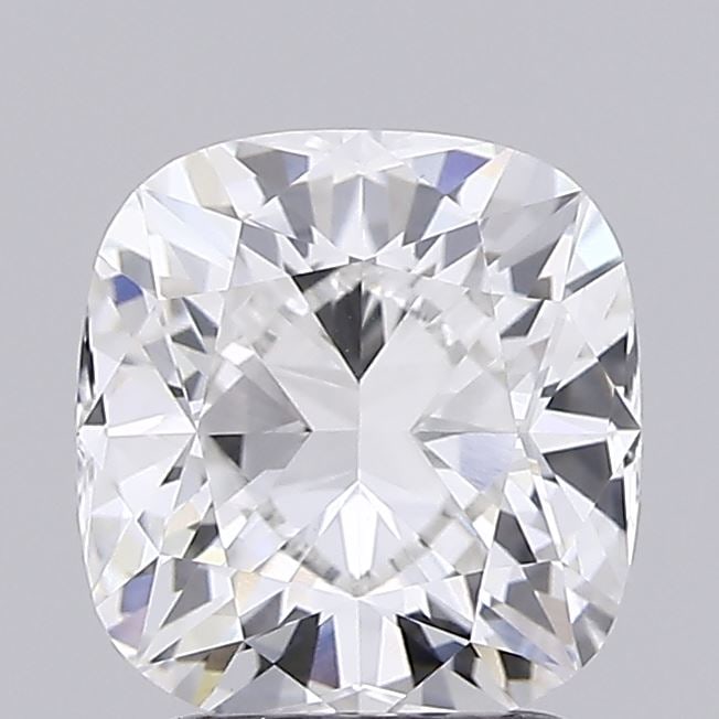 Loose Diamond - CUSHION 2.07ct E VVS2: Loose Diamond - CUSHION 2.07ct E VVS2 Source: This is a real non-mined Diamond that has been grown in a lab Shape: CUSHION Carats: 2.07 Color: E Clarity: VVS2 Certification: IGI Condition: Pre-Owned A