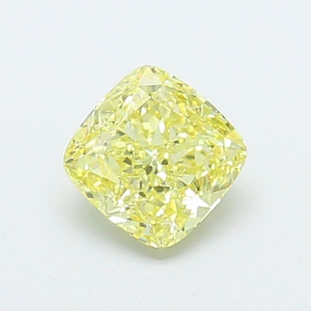 Loose Diamond - CUSHION MODIFIED 1.05ct Fancy Yellow VS1: Loose Diamond - CUSHION MODIFIED 1.05ct Fancy Yellow VS1 Source: This is a real non-mined Diamond that has been grown in a lab Shape: CUSHION MODIFIED Carats: 1.05 Color: Fancy Yellow Certification: I
