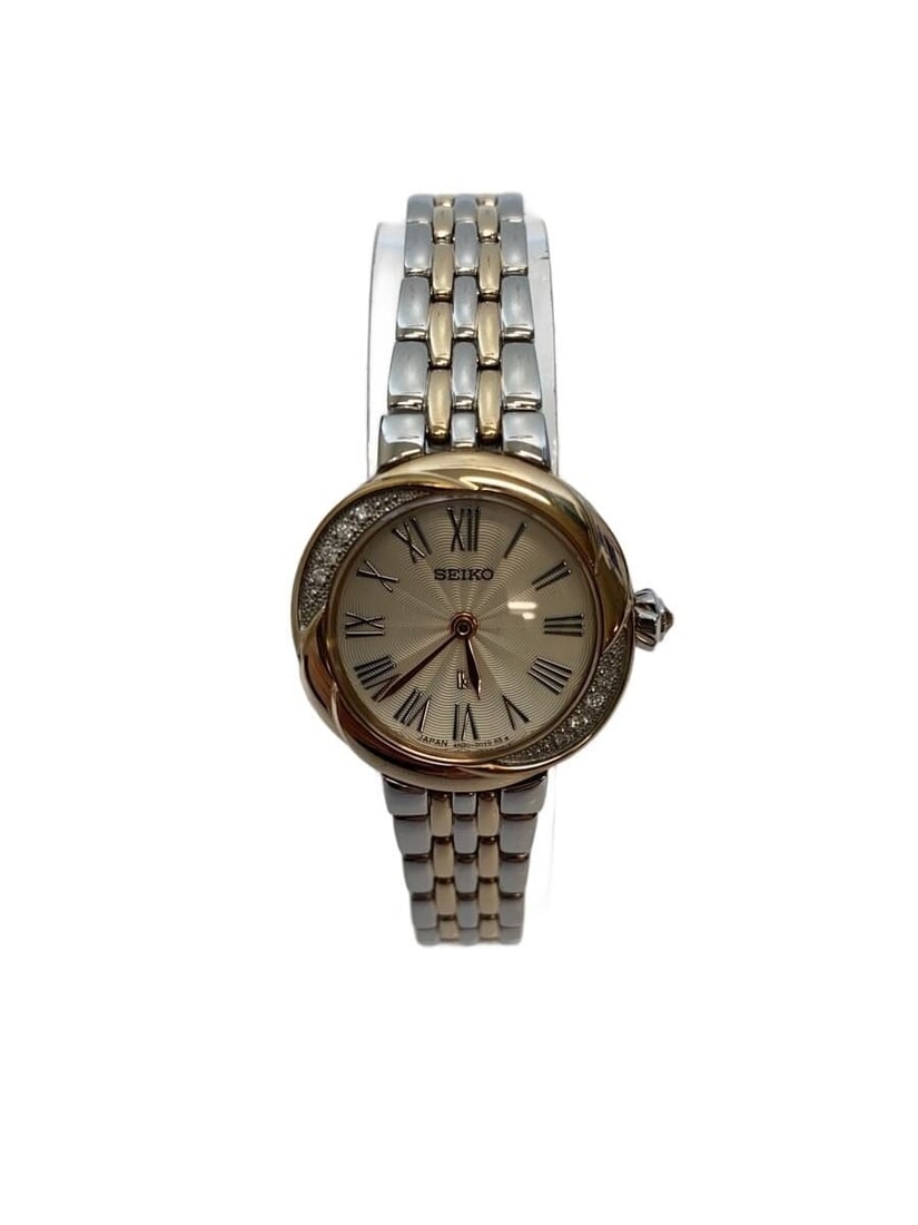 Seiko Lukia Grow White Quartz Ladies Wristwatch SSWA002 (1 of 5)