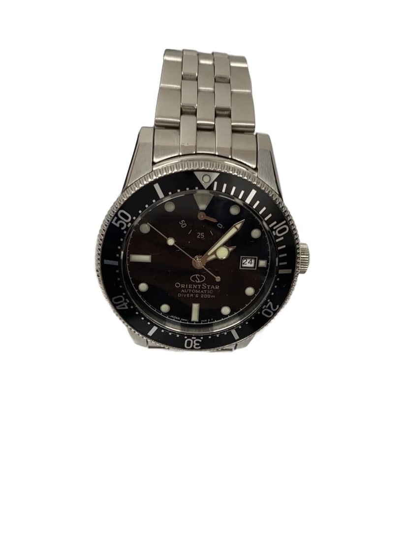 ORIENT STAR M42 Diver 1964 Automatic Stainless Steel Men's Watch: ORIENT STAR M42 Diver 1964 Automatic Stainless Steel Men's Watch This ORIENT STAR M42 Diver 1964 2nd edition is an automatic men's wristwatch crafted in Japan. The watch features a black dial and a st