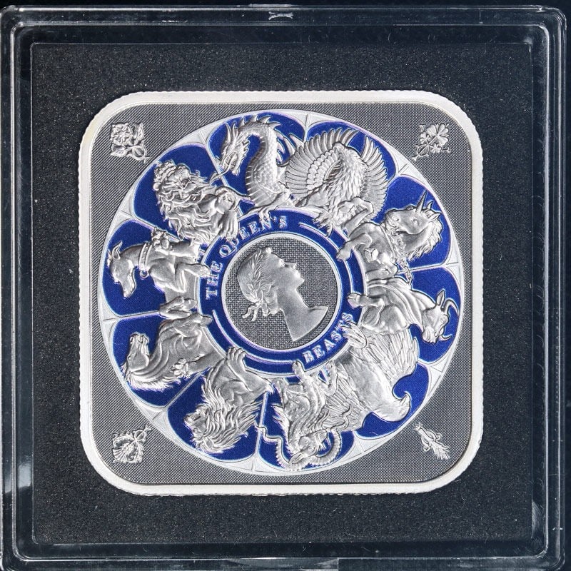 2025 Silver 1 Oz Coin United Kingdom Queen's Beast Completer Uncirculated (1 of 3)