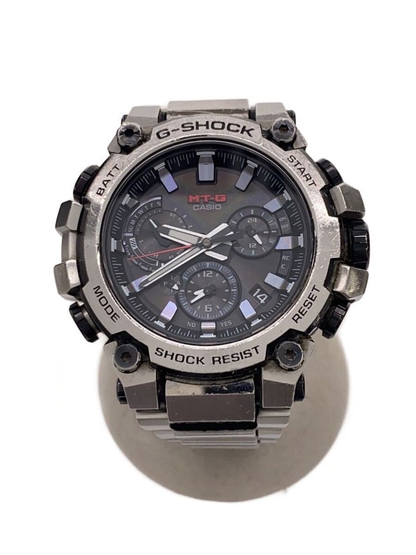 Casio G Shock MTG B3000D 1AJF Black Wristwatch: Casio G Shock MTG B3000D 1AJF Black Wristwatch This CASIO G-SHOCK MTG-B3000D-1AJF men's wristwatch features a large black case and is designed for durability and style. Made in Japan, it shows slight 