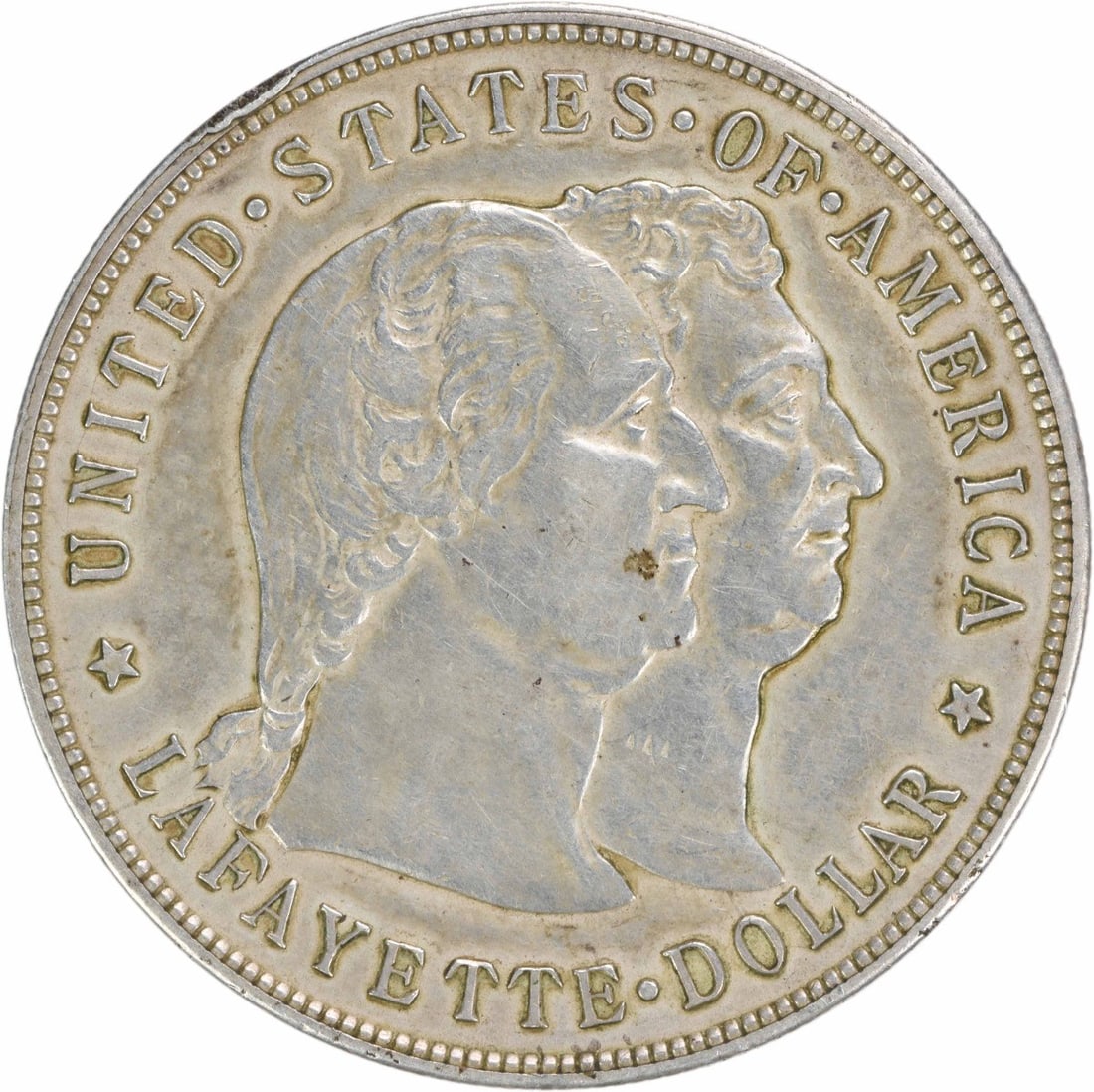 1900 Lafayette Commemorative Silver Dollar 90% Silver Uncertified (1 of 2)