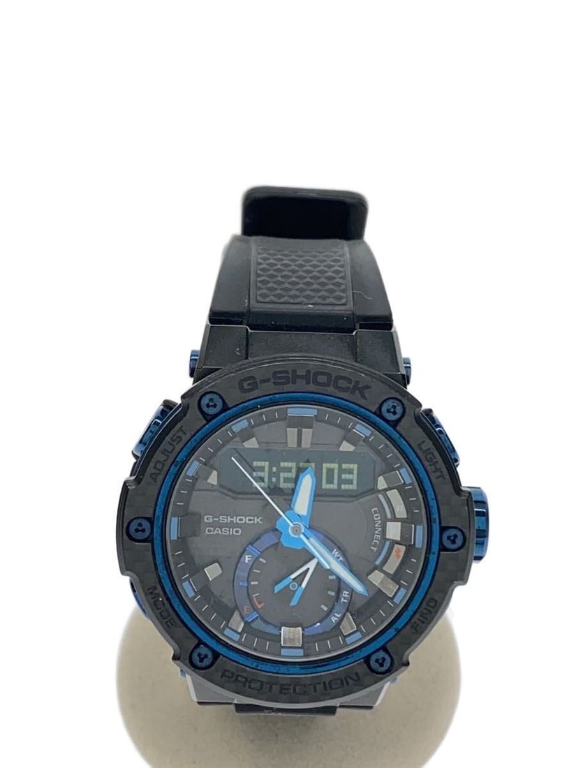 CASIO G-SHOCK GST-B200X-1A2JF Blue Men's Wristwatch: CASIO G-SHOCK GST-B200X-1A2JF Blue Men's Wristwatch This CASIO G-SHOCK GST-B200X-1A2JF men's wristwatch features a durable design with a blue color scheme. Made in Japan, it is a pre-owned item in B g