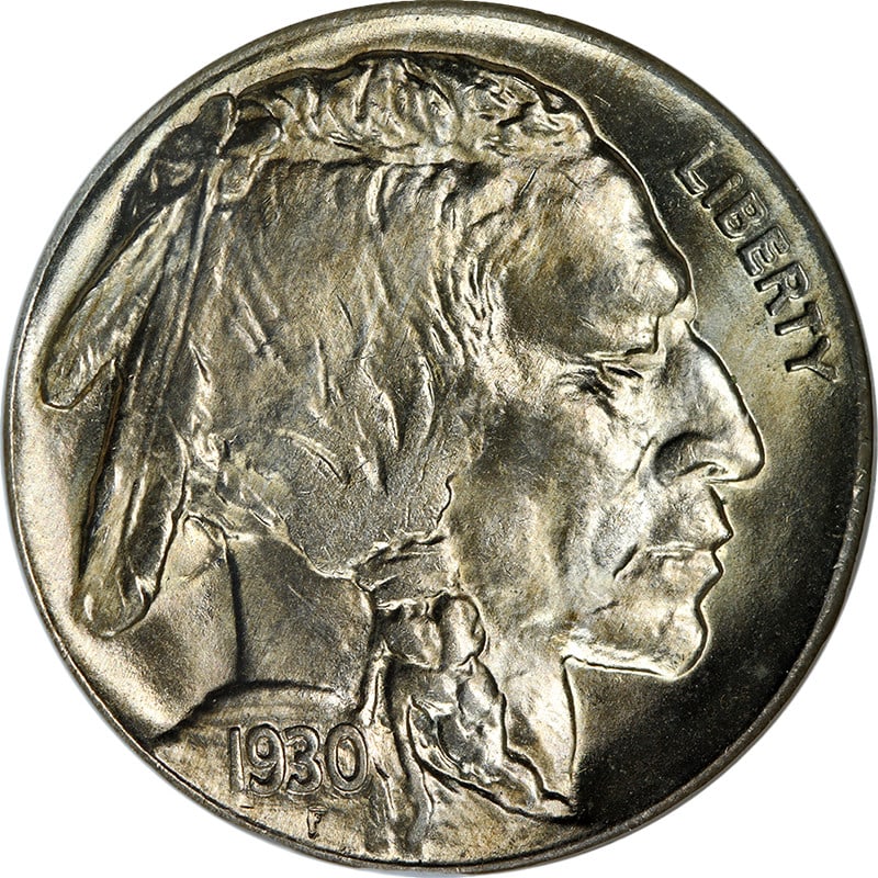 1930 Philadelphia Buffalo Nickel FS-103 DDO NGC MS65 CAC Certified: 1930 Philadelphia Buffalo Nickel FS-103 DDO NGC MS65 CAC Certified This is an original 1930-P Buffalo Nickel graded MS65 by NGC, featuring a Double Die Obverse (FS-103) and a CAC sticker for added qua