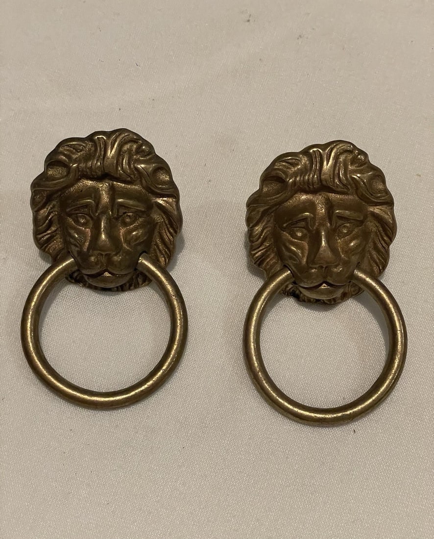Pair of French Bronze 1900s Door Knockers (1 of 6)