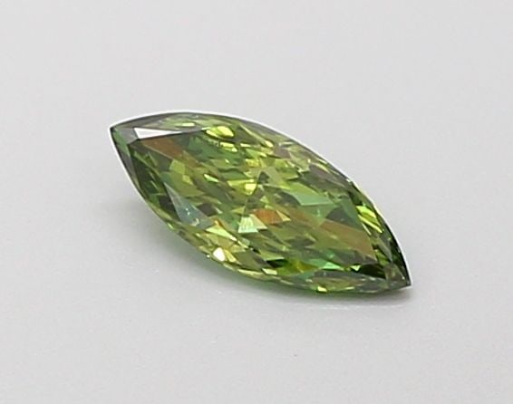 Loose Diamond - MARQUISE 0.23ct Fancy Vivid Green VS1: Loose Diamond - MARQUISE 0.23ct Fancy Vivid Green VS1 Source: This is a real non-mined Diamond that has been grown in a lab Shape: MARQUISE Carats: 0.23 Color: Fancy Vivid Green Certification: IGI Vid