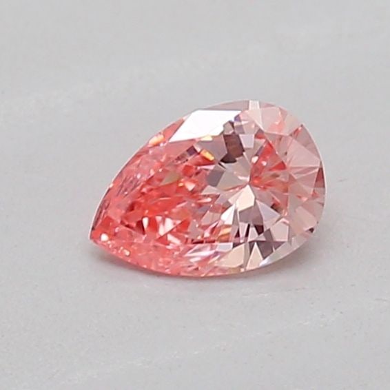 Loose Diamond - PEAR 0.15ct Fancy Vivid Pink VVS2: Loose Diamond - PEAR 0.15ct Fancy Vivid Pink VVS2 Source: This is a real non-mined Diamond that has been grown in a lab Shape: PEAR Carats: 0.15 Color: Fancy Vivid Pink Certification: IGI Additional i