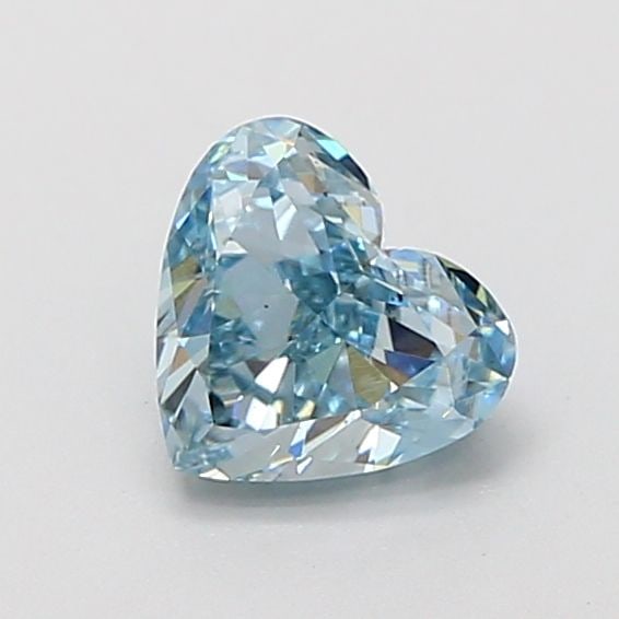 Loose Diamond - HEART 0.78ct Fancy Intense Blue VS2: Loose Diamond - HEART 0.78ct Fancy Intense Blue VS2 Source: This is a real non-mined Diamond that has been grown in a lab Shape: HEART Carats: 0.78 Color: Fancy Intense Blue Certification: IGI Video: