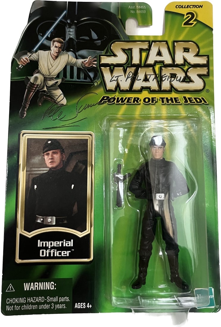 Peter Sumner Signed Hasbro Star Wars Power of the Jedi Action Figure Beckett Authenticated (1 of 1)