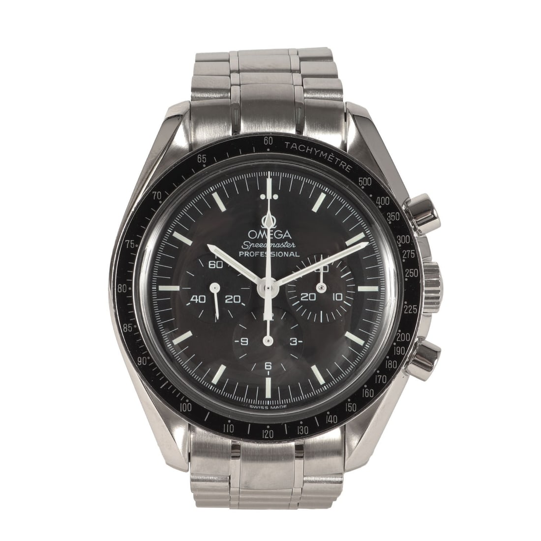 OMEGA 3570.50 Speedmaster 42mm Men's Wristwatch: OMEGA 3570.50 Speedmaster 42mm Men's Wristwatch This is an OMEGA Speedmaster Professional 3570.50 wristwatch designed for men. Featuring a 42mm case, this Swiss-made timepiece is pre-owned and maintai