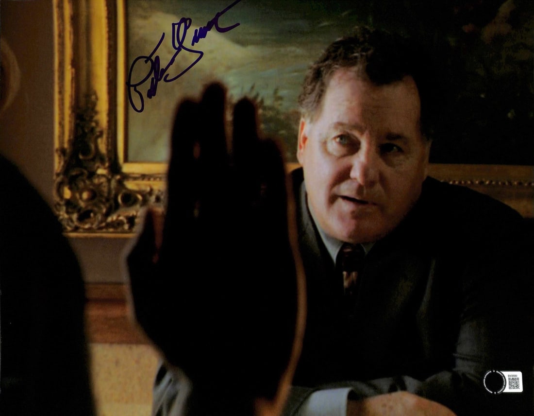 Peter Gerety Signed 11x14 The Wire Photo Beckett Certified: Peter Gerety Signed 11x14 The Wire Photo Beckett Certified This is an autographed 11x14 photograph of actor Peter Gerety, best known for his role as Judge Phelan in the acclaimed TV series The Wire. T