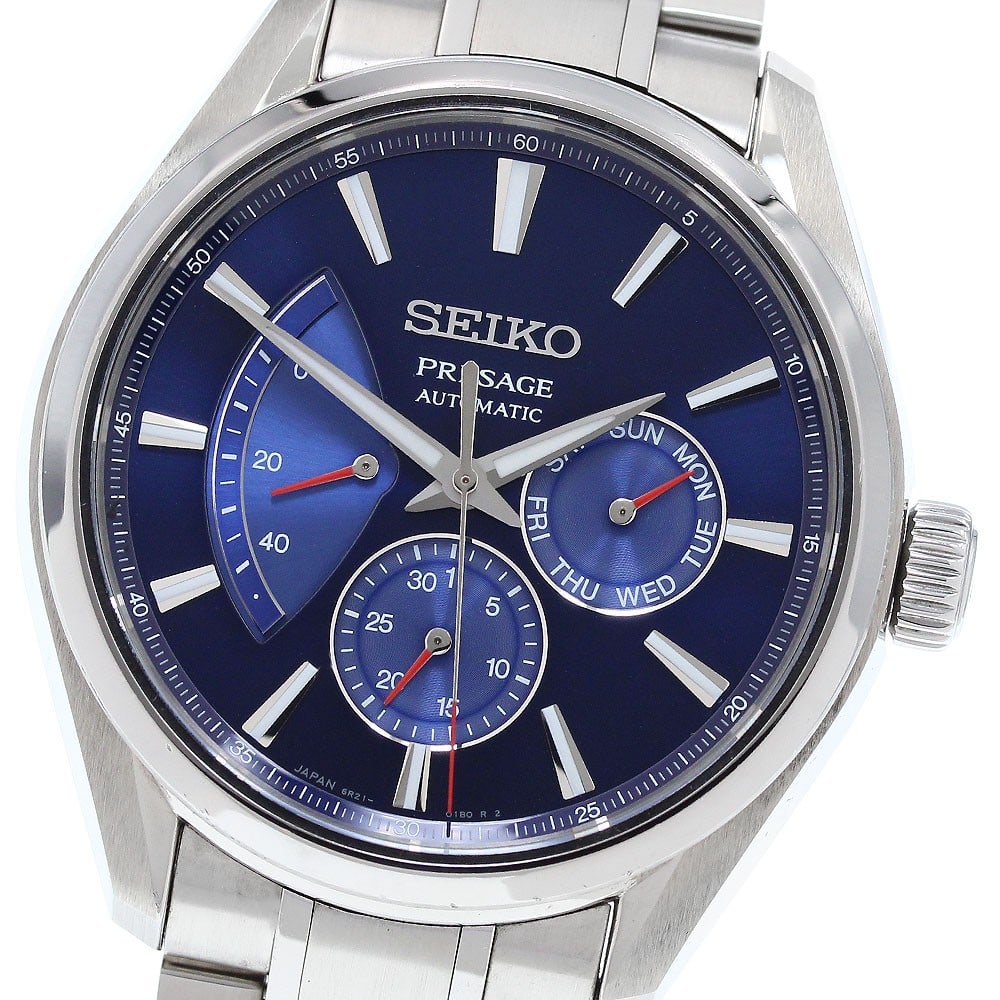 SEIKO Presage Muto Yoshinori Collaboration Automatic Day-Date Watch (1 of 6)