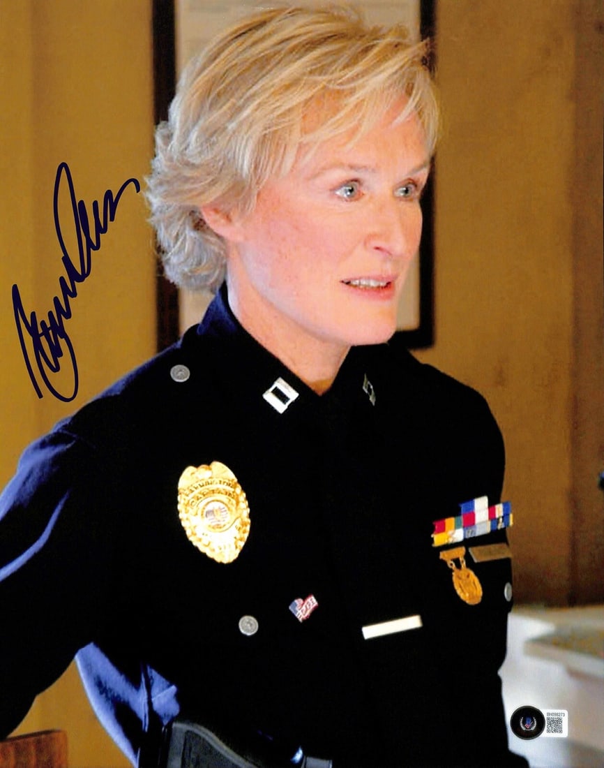 11x14 Photo Signed by Glenn Close as Monica Rawling from The Shield Beckett Authenticated (1 of 1)