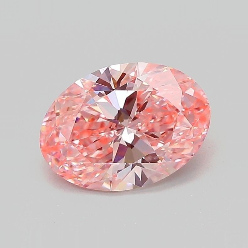 Loose Diamond - OVAL 1.52ct Fancy Vivid Pink VS1: Loose Diamond - OVAL 1.52ct Fancy Vivid Pink VS1 Source: This is a real non-mined Diamond that has been grown in a lab Shape: OVAL Carats: 1.52 Color: Fancy Vivid Pink Certification: IGI Video: