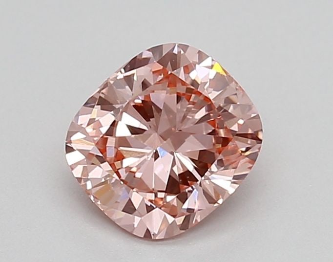 Loose Diamond - CUSHION MODIFIED 0.83ct Fancy Vivid Pink VS1: Loose Diamond - CUSHION MODIFIED 0.83ct Fancy Vivid Pink VS1 Source: This is a real non-mined Diamond that has been grown in a lab Shape: CUSHION MODIFIED Carats: 0.83 Color: Fancy Vivid Pink Certific