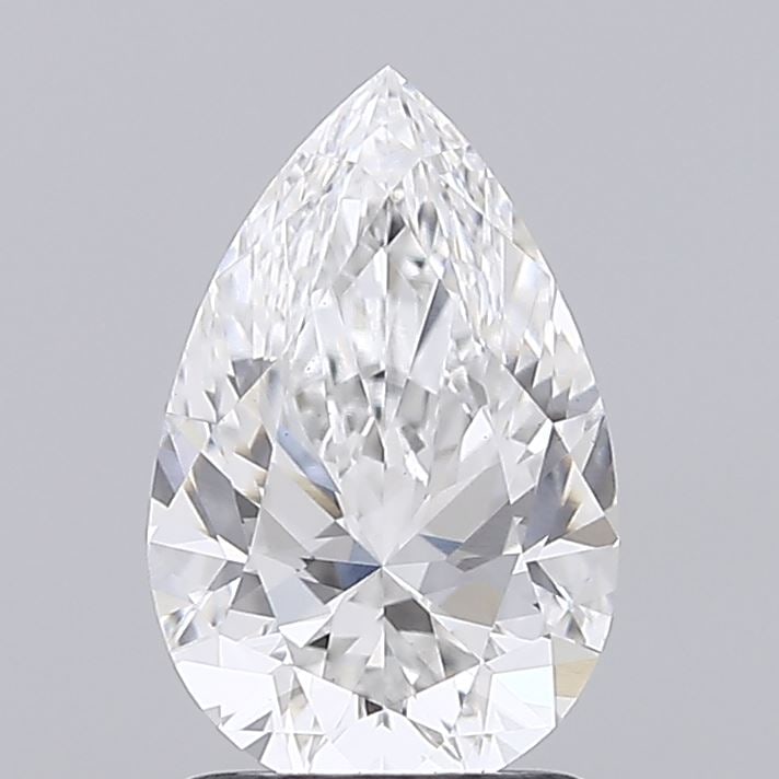 Loose Diamond - PEAR 1.59ct E VVS2: Loose Diamond - PEAR 1.59ct E VVS2 Source: This is a real non-mined Diamond that has been grown in a lab Shape: PEAR Carats: 1.59 Color: E Clarity: VVS2 Certification: IGI Condition: Pre-Owned Additio