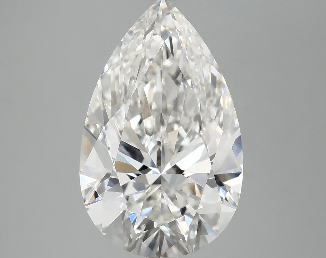 Loose Diamond - PEAR 3.76ct F VS1: Loose Diamond - PEAR 3.76ct F VS1 Source: This is a real non-mined Diamond that has been grown in a lab Shape: PEAR Carats: 3.76 Color: F Clarity: VS1 Certification: IGI Condition: Pre-Owned Additiona