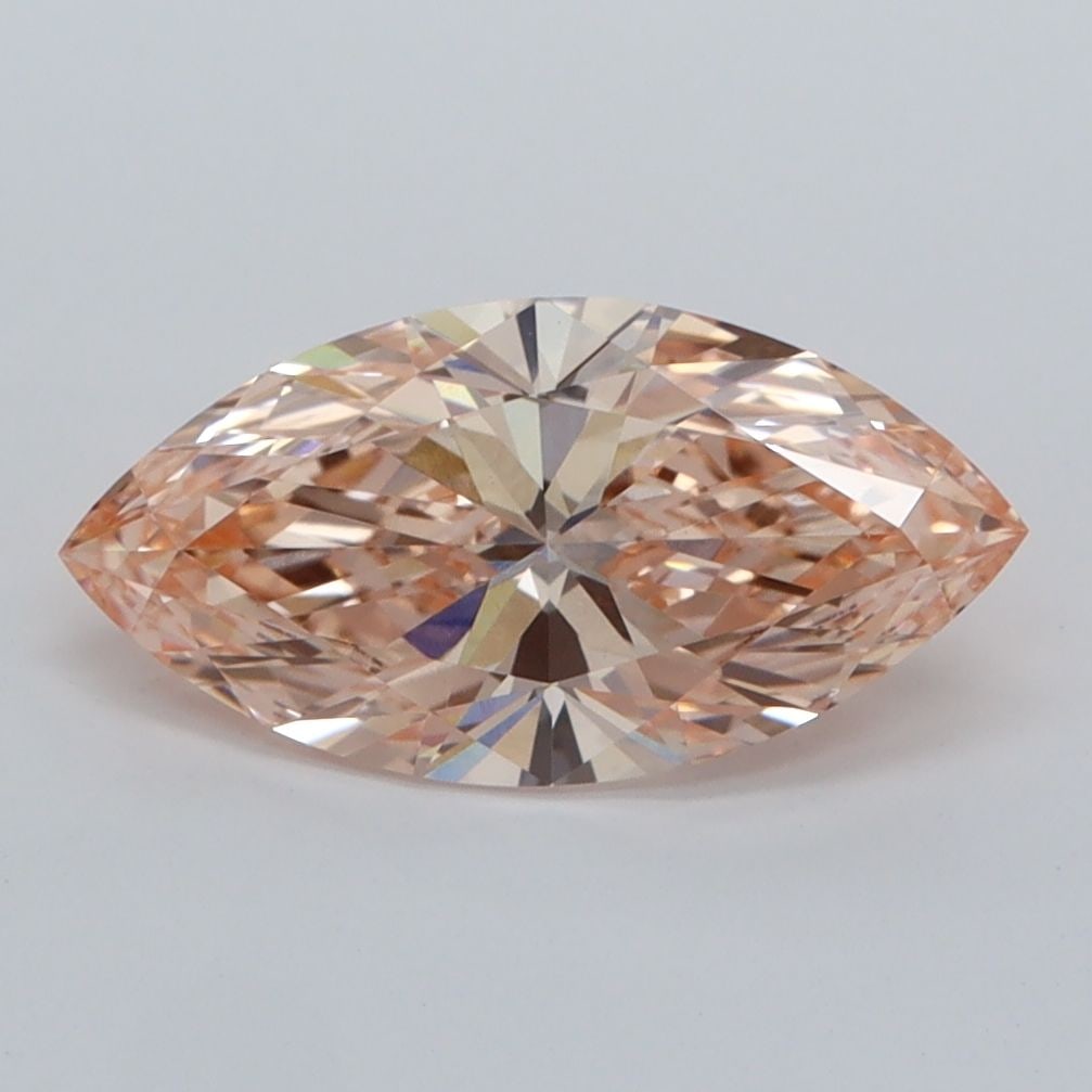 Loose Diamond - MARQUISE 1.54ct Fancy Vivid Pink VVS2: Loose Diamond - MARQUISE 1.54ct Fancy Vivid Pink VVS2 Source: This is a real non-mined Diamond that has been grown in a lab Shape: MARQUISE Carats: 1.54 Color: Fancy Vivid Pink Certification: IGI Vide