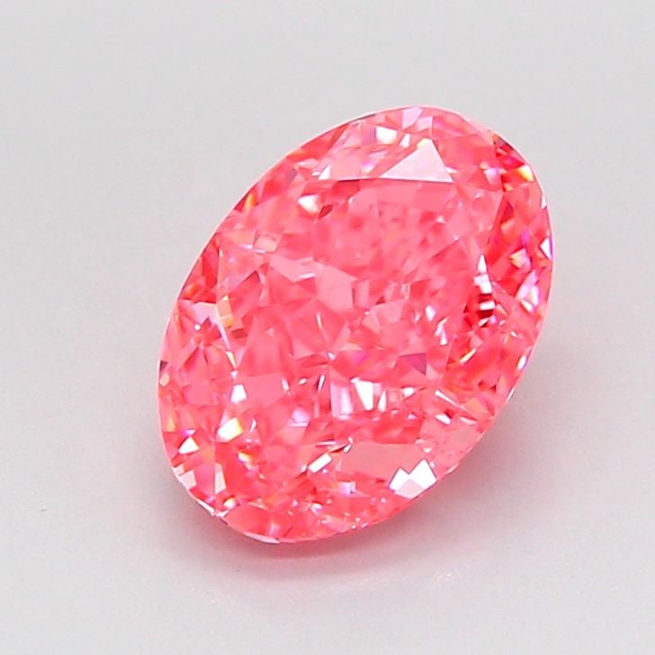 Loose Diamond - OVAL 2.01ct Fancy Vivid Pink VS1 (1 of 1)