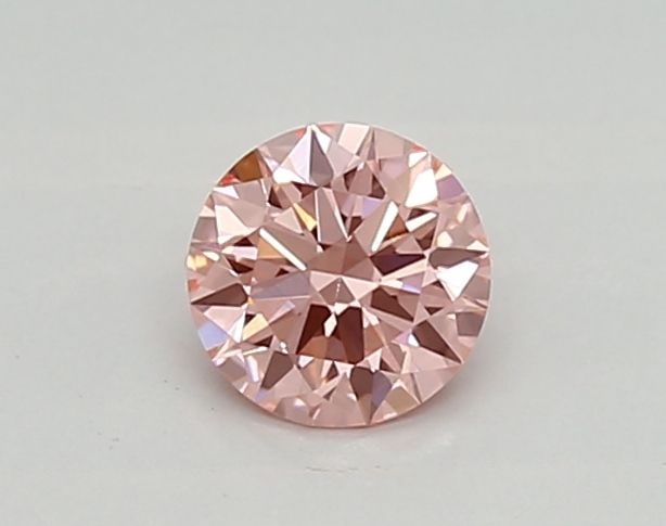 Loose Diamond - ROUND 0.32ct Fancy Vivid Pink VVS2: Loose Diamond - ROUND 0.32ct Fancy Vivid Pink VVS2 Source: This is a real non-mined Diamond that has been grown in a lab Shape: ROUND Carats: 0.32 Color: Fancy Vivid Pink Certification: IGI Video: