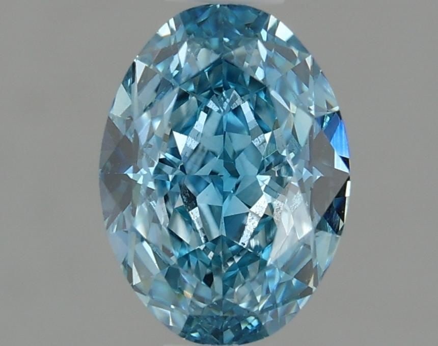 Loose Diamond - OVAL 1.58ct Fancy Vivid Blue VS1: Loose Diamond - OVAL 1.58ct Fancy Vivid Blue VS1 Source: This is a real non-mined Diamond that has been grown in a lab Shape: OVAL Carats: 1.58 Color: Fancy Vivid Blue Certification: IGI Video: