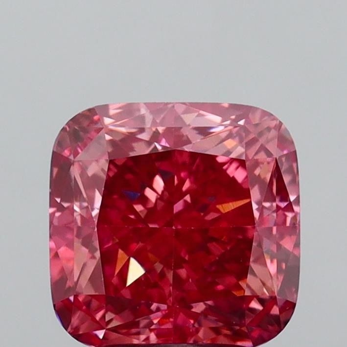 Loose Diamond - CUSHION MODIFIED 3.09ct Fancy Vivid Pink VS1: Loose Diamond - CUSHION MODIFIED 3.09ct Fancy Vivid Pink VS1 Source: This is a real non-mined Diamond that has been grown in a lab Shape: CUSHION MODIFIED Carats: 3.09 Color: Fancy Vivid Pink Certific