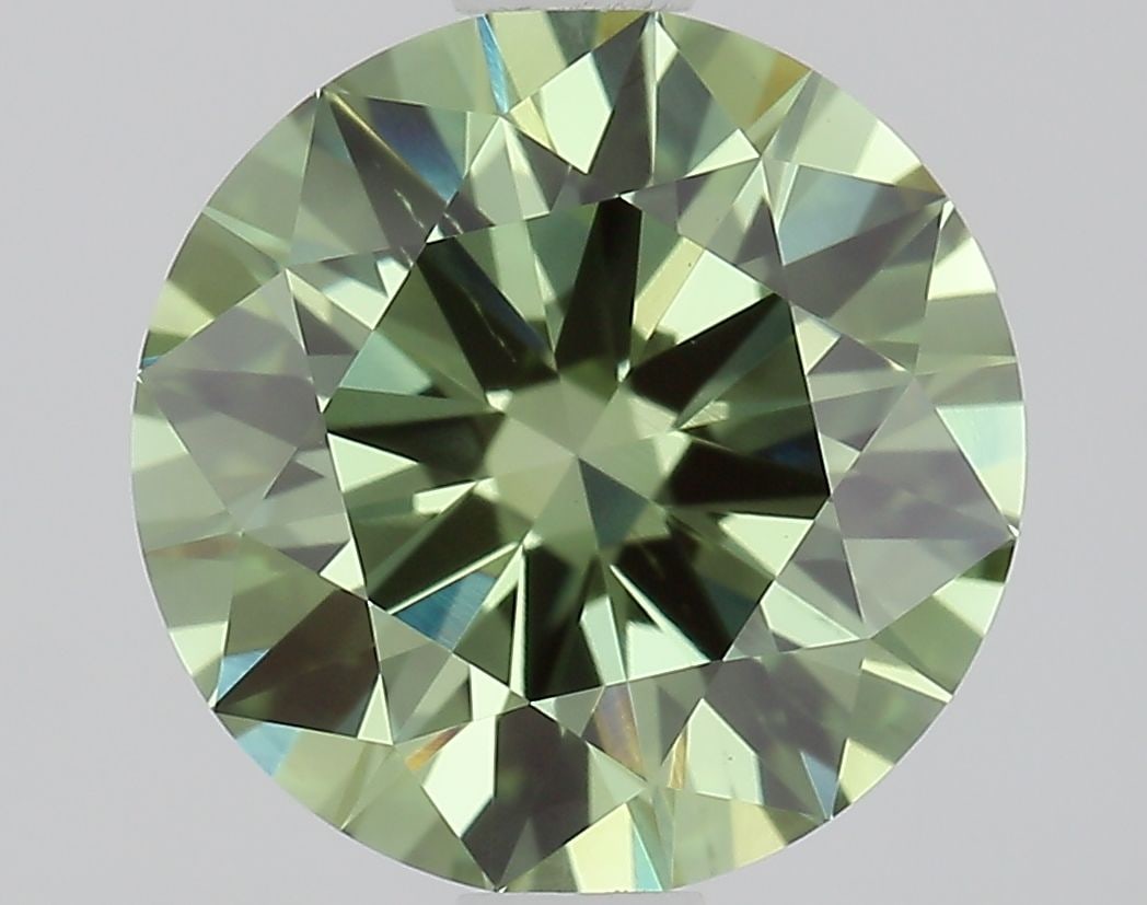 Loose Diamond - ROUND 1.51ct Fancy Vivid Green SI1: Loose Diamond - ROUND 1.51ct Fancy Vivid Green SI1 Source: This is a real non-mined Diamond that has been grown in a lab Shape: ROUND Carats: 1.51 Color: Fancy Vivid Green Certification: IGI Video: