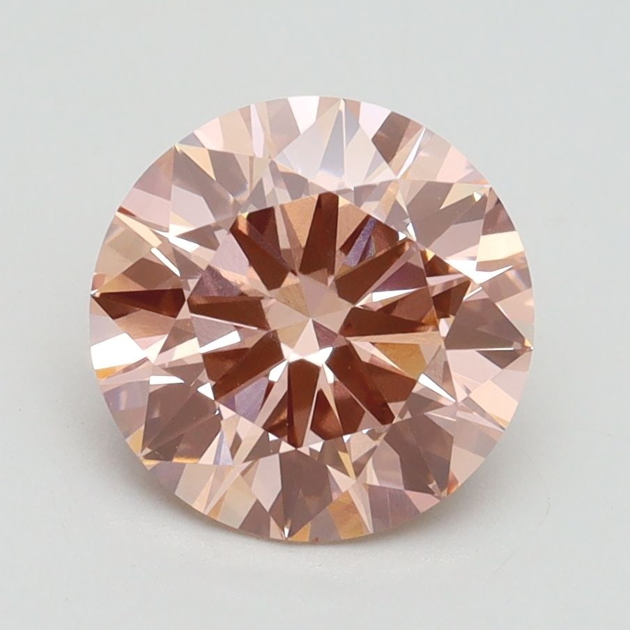 Loose Diamond - ROUND 2.14ct Fancy Intense Pink VS1: Loose Diamond - ROUND 2.14ct Fancy Intense Pink VS1 Source: This is a real non-mined Diamond that has been grown in a lab Shape: ROUND Carats: 2.14 Color: Fancy Intense Pink Certification: IGI Video: