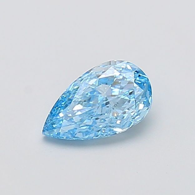 Loose Diamond - PEAR 0.9ct Fancy Vivid Blue VS1: Loose Diamond - PEAR 0.9ct Fancy Vivid Blue VS1 Source: This is a real non-mined Diamond that has been grown in a lab Shape: PEAR Carats: 0.9 Color: Fancy Vivid Blue Certification: IGI Video: