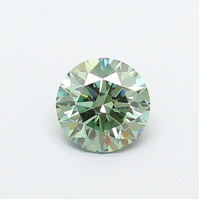 Loose Diamond - ROUND 1.43ct Fancy Vivid Green VVS2: Loose Diamond - ROUND 1.43ct Fancy Vivid Green VVS2 Source: This is a real non-mined Diamond that has been grown in a lab Shape: ROUND Carats: 1.43 Color: Fancy Vivid Green Certification: IGI Video:
