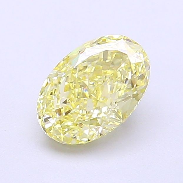 Loose Diamond - OVAL 1.07ct Fancy Yellow VS1: Loose Diamond - OVAL 1.07ct Fancy Yellow VS1 Source: This is a real non-mined Diamond that has been grown in a lab Shape: OVAL Carats: 1.07 Color: Fancy Yellow Certification: IGI Video: