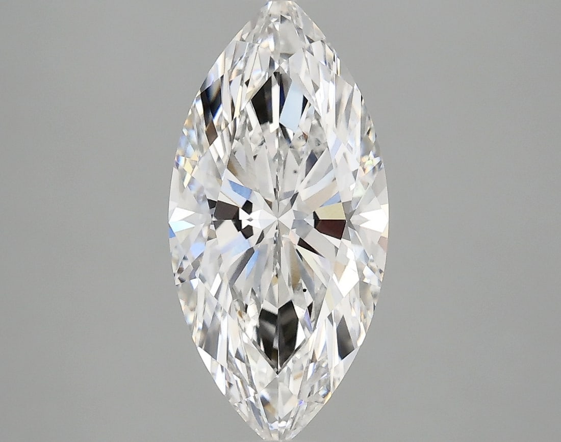 Loose Diamond - MARQUISE 2.36ct E VS1: Loose Diamond - MARQUISE 2.36ct E VS1 Source: This is a real non-mined Diamond that has been grown in a lab Shape: MARQUISE Carats: 2.36 Color: E Clarity: VS1 Certification: IGI Condition: Pre-Owned A