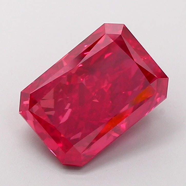 Loose Diamond - RADIANT 6.03ct Fancy Vivid Red VS2 (1 of 1)